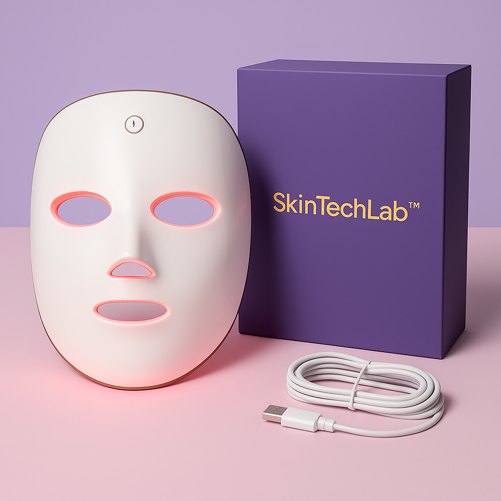 Maschera LED Viso-Rivitalizza e Rigenera la Pelle